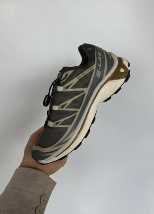 Salomon s lab xt-6 beluga dull gold3 фото