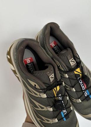 Salomon s lab xt-6 beluga dull gold4 фото