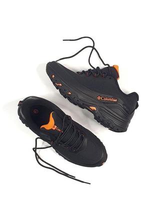 Columbia gore-tex black orange