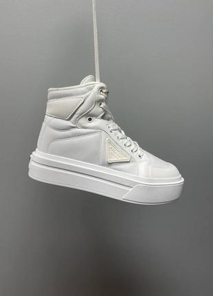 Prada re-nylon bryshed high white9 фото