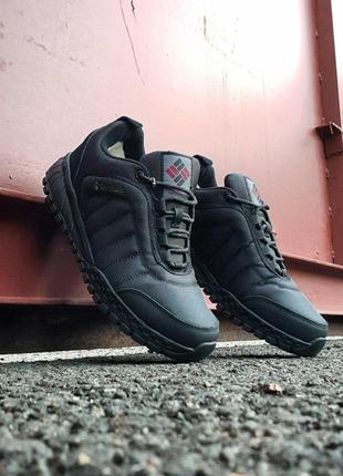 Columbia waterproof low boots winter black2 фото