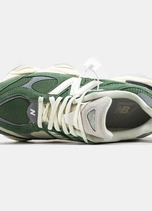 New balance 9060 green beige4 фото