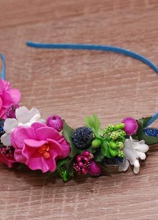 Обруч ободок ежевика