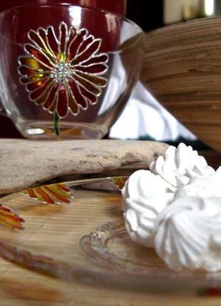 Чашка з розписом