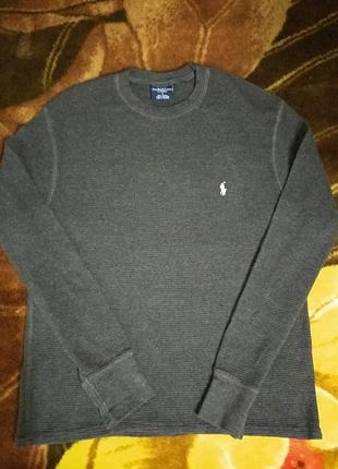 Лонгслив реглан джемпер футболка с длинным рукавом polo ralph lauren