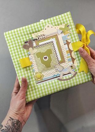 Альбом для мальчика на первый год жизни