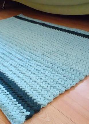 В'язаний килим з бавовни4 фото