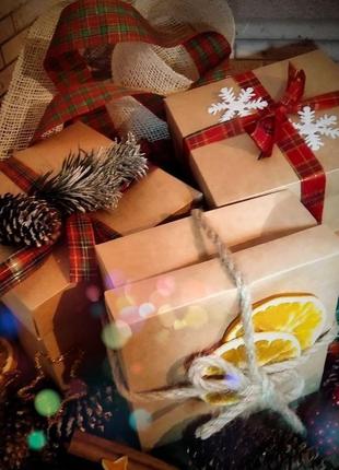 Різдвяна коробочка з сюрпризом1 фото