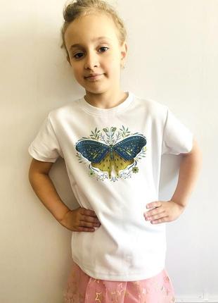 Дитяча футболка з українським принтом2 фото