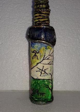 Декоративная бутылка.1 фото