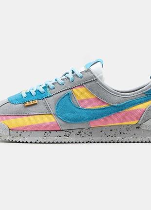 Nike cortez x union l.a grey blue