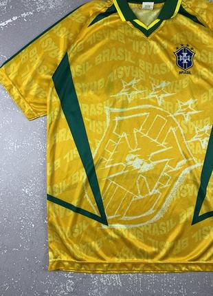 Brazil jersey vintage винтажная футбольная футболка джерси umbro3 фото