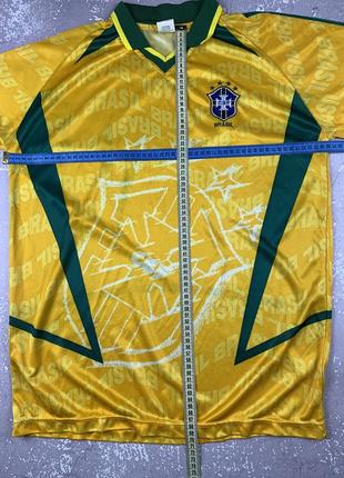 Brazil jersey vintage винтажная футбольная футболка джерси umbro9 фото