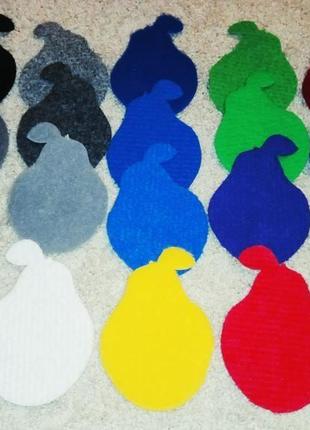 Фигурки-заготовки из фетра груша 10см