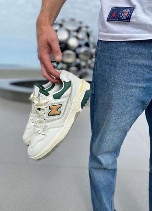 New balance 550 aime leon dore natural green5 фото