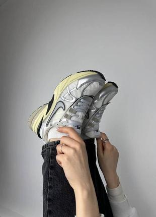 Nike v2k run summit white metallic silver8 фото