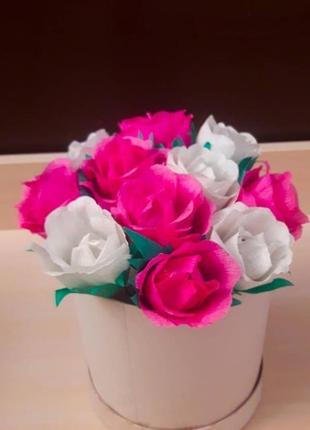 Букет роз из конфет1 фото