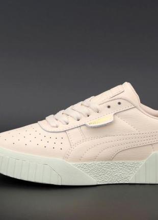 Puma cali basket pink grey6 фото