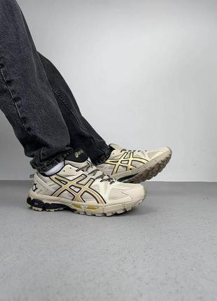 Asics gel kahana 8 grey gold9 фото