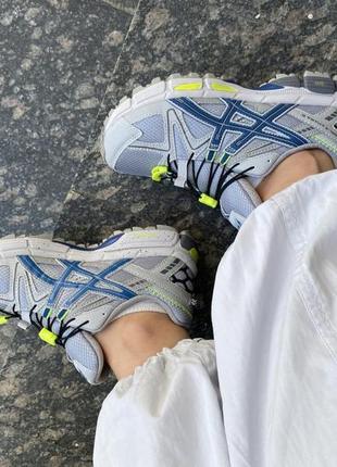 Asics gel-kahana 8 grey blue8 фото