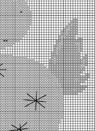 Схема для вишивки хрестиком "єдиноріг"2 фото