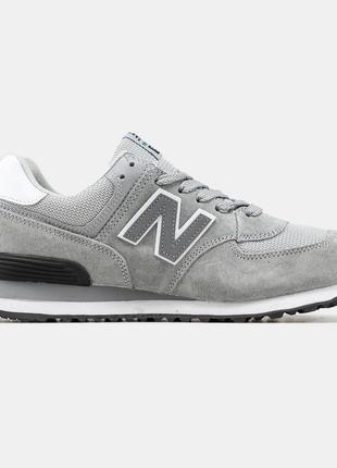 New balance 574 gray white