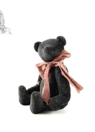 Black teddy bear4 фото