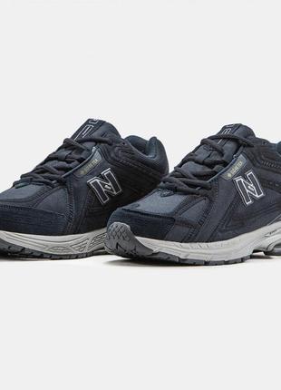 New balance 1906r gore-tex blue grey6 фото