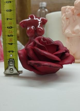 Авторская эксклюзивная силиконовая форма роза. крупная3 фото