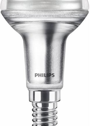 Лампа philips led classic e14, 40 вт, r50, рефлектор, що обертається на 36 °, сріблястий, теплий білий, в упаковці 2 шт.3 фото