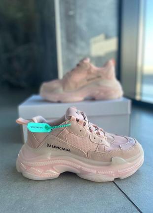 Balenciaga triple s pink a+7 фото