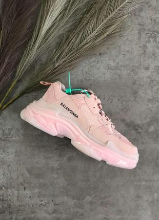 Balenciaga triple s pink a+2 фото