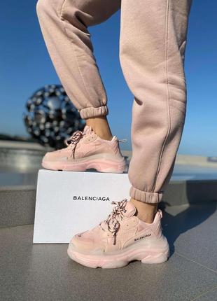 Balenciaga triple s pink a+3 фото