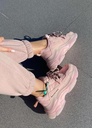 Balenciaga triple s pink a+5 фото