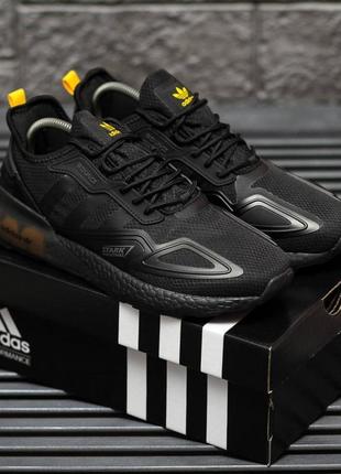 Adidas zx 2k boost black yellow