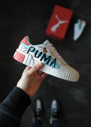 Puma cali white graffiti letter board9 фото