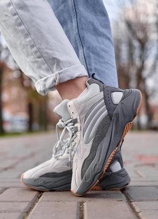 Adidas yeezy boost 700 v2 winter grey black3 фото