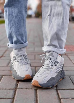 Adidas yeezy boost 700 v2 winter grey black7 фото