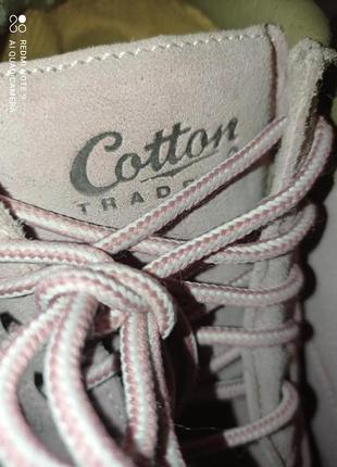 Новые фирменные ботинки  cotton traders 39р натуральный замш7 фото