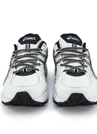 Asics gel-kahana 8 white black5 фото