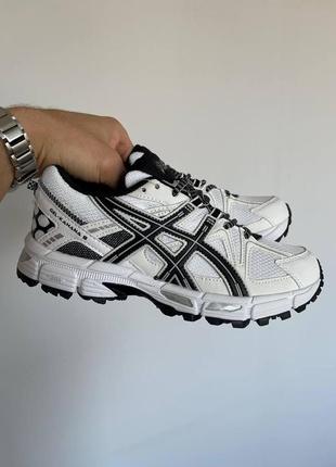 Asics gel-kahana 8 white black