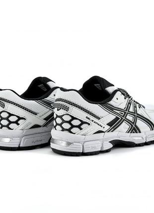 Asics gel-kahana 8 white black6 фото