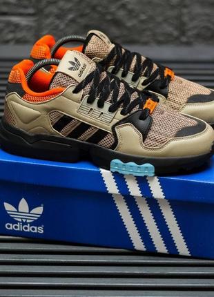 Adidas zx torsion beige black orange