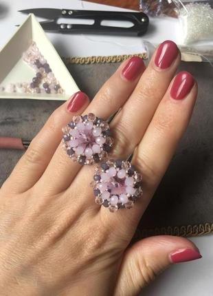 Сережки swarovski