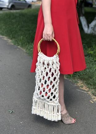 Плетена сумка