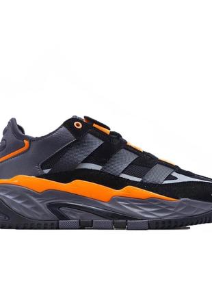 Adidas niteball black orange