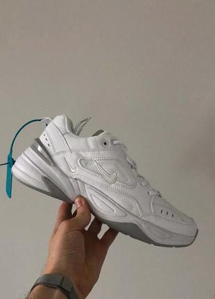 Кросівки nike m2k tekno white grey2 фото