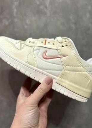 Nike dunk low disrupt pale ivory pink