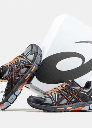 Asics gel-kahana 8 black orange9 фото