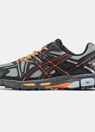 Asics gel-kahana 8 black orange1 фото